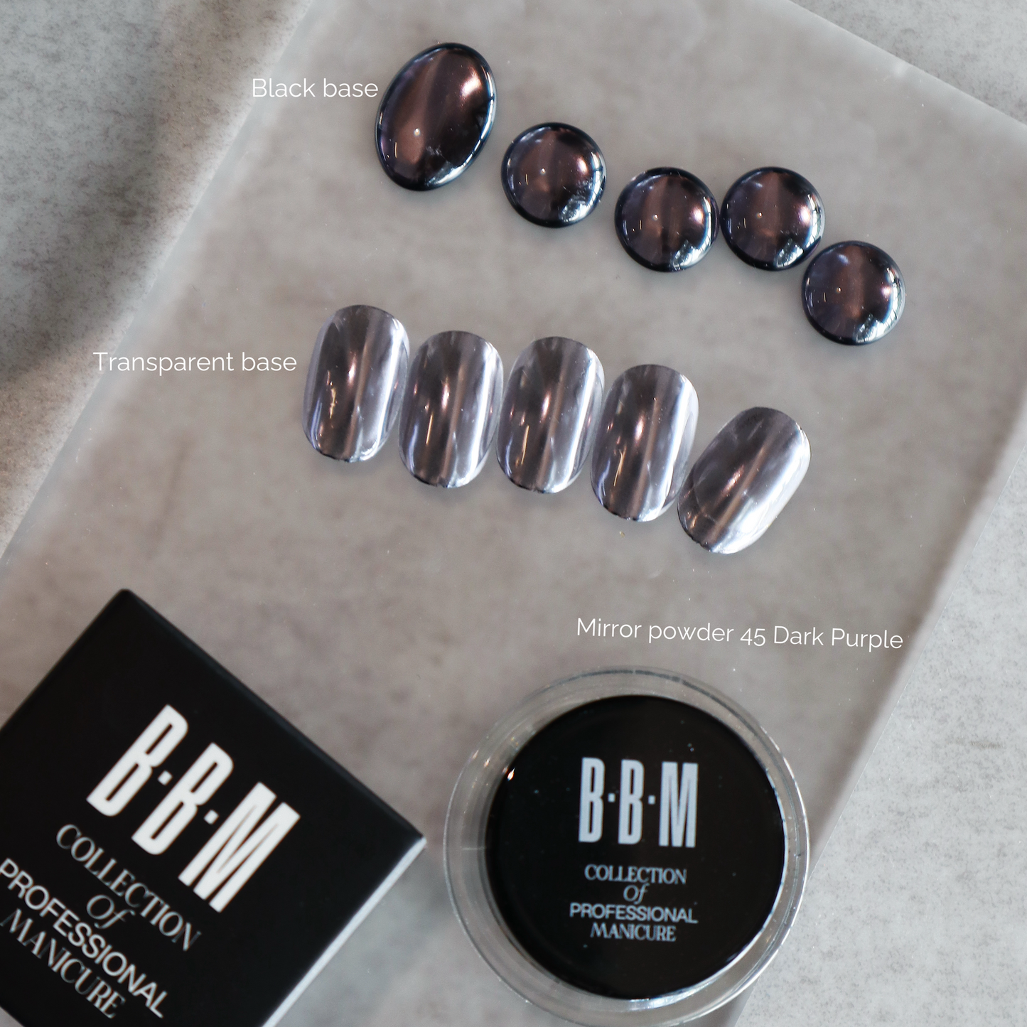 BBM Dark Purple Magic Mirror Chrome Powder