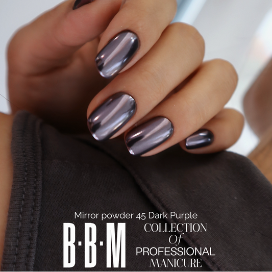 BBM Dark Purple Magic Mirror Chrome Powder