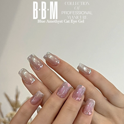 BBM Blue Amethyst Cat Eye Magnetic Gel Collection 13ml
