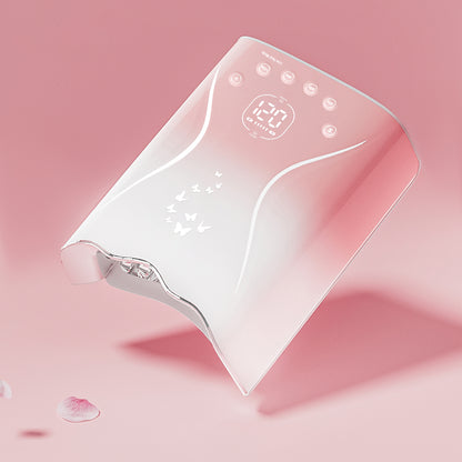 Nail Lamp 115W Cordless & Rechargeable two toned White or Pink