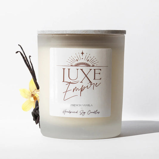 French Vanilla 100% Soy Tumbler Candle