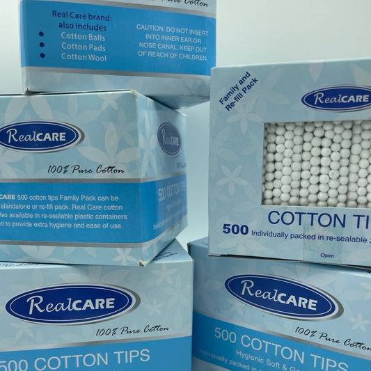 RealCare Cotton Tips 500