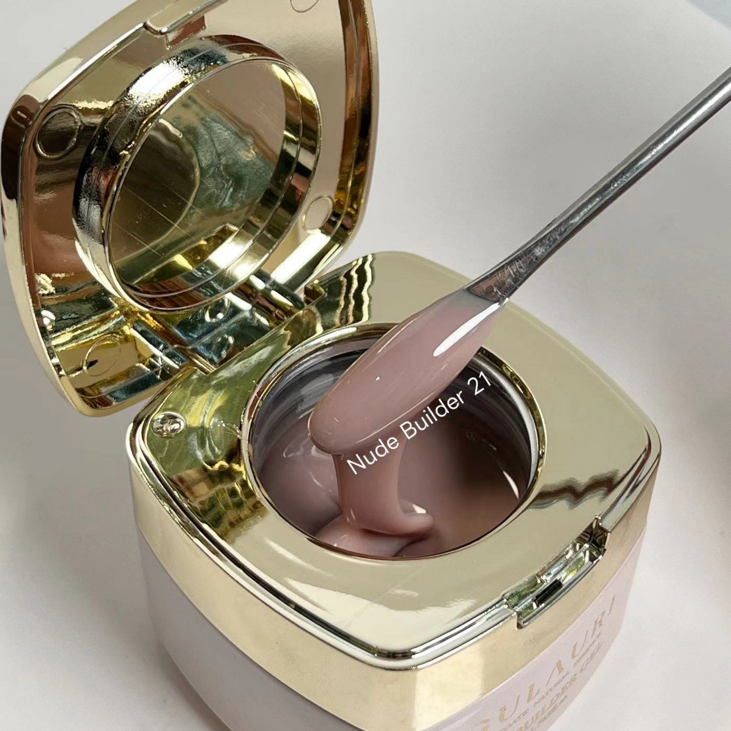 Builder Gel  50g #21 Apricot Milk Tea HEMA & TPO FREE