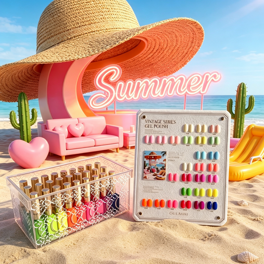 Gulauri Premium Gel Polish Summer Collection | 27 Shades Gift Box