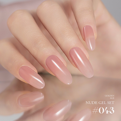 The Golden Age Nude Gel Collection 2 sets (9each set)