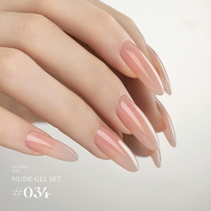 The Golden Age Nude Gel Collection 2 sets (9each set)