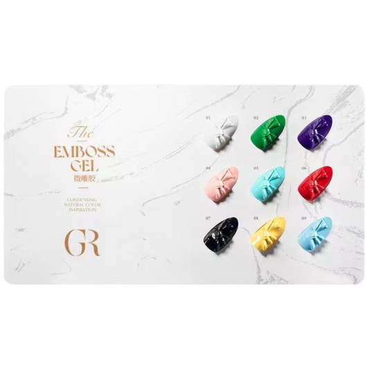 Gulauri Emboss Gel set of 9