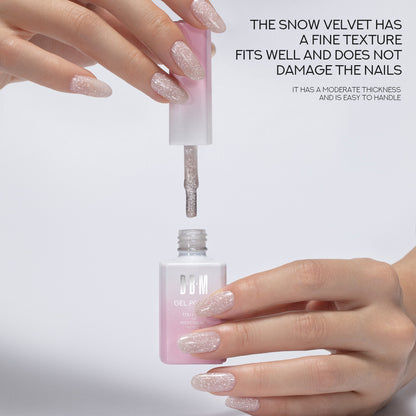 BBM Unruly Snowflake Base Coat HEMA & TPO FREE