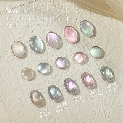 Gulauri Dreamlike Translucent Magnetic Cat Eye Collection (set of 5) HEMA & TPO FREE