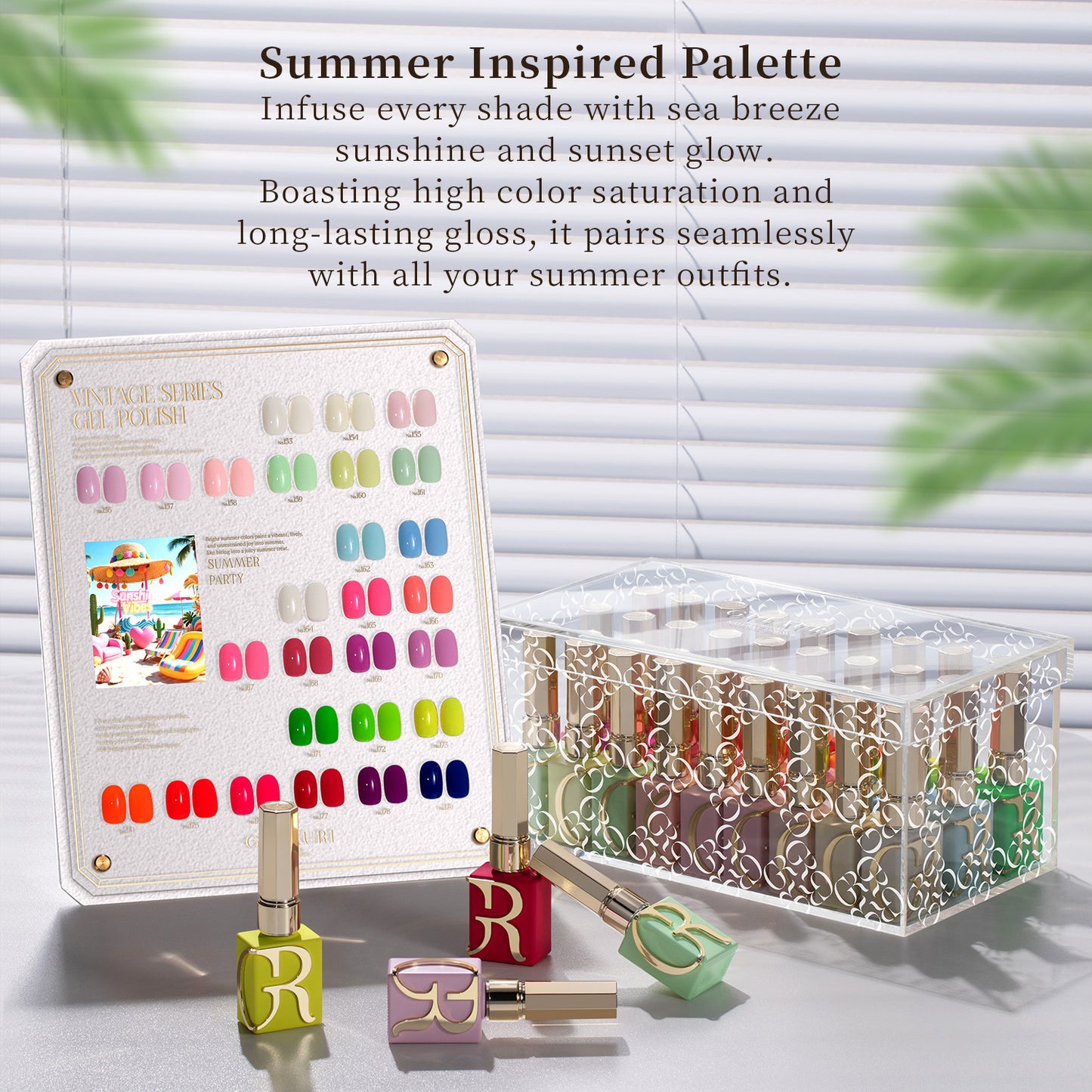 Gulauri Premium Gel Polish Summer Collection | 27 Shades Gift Box