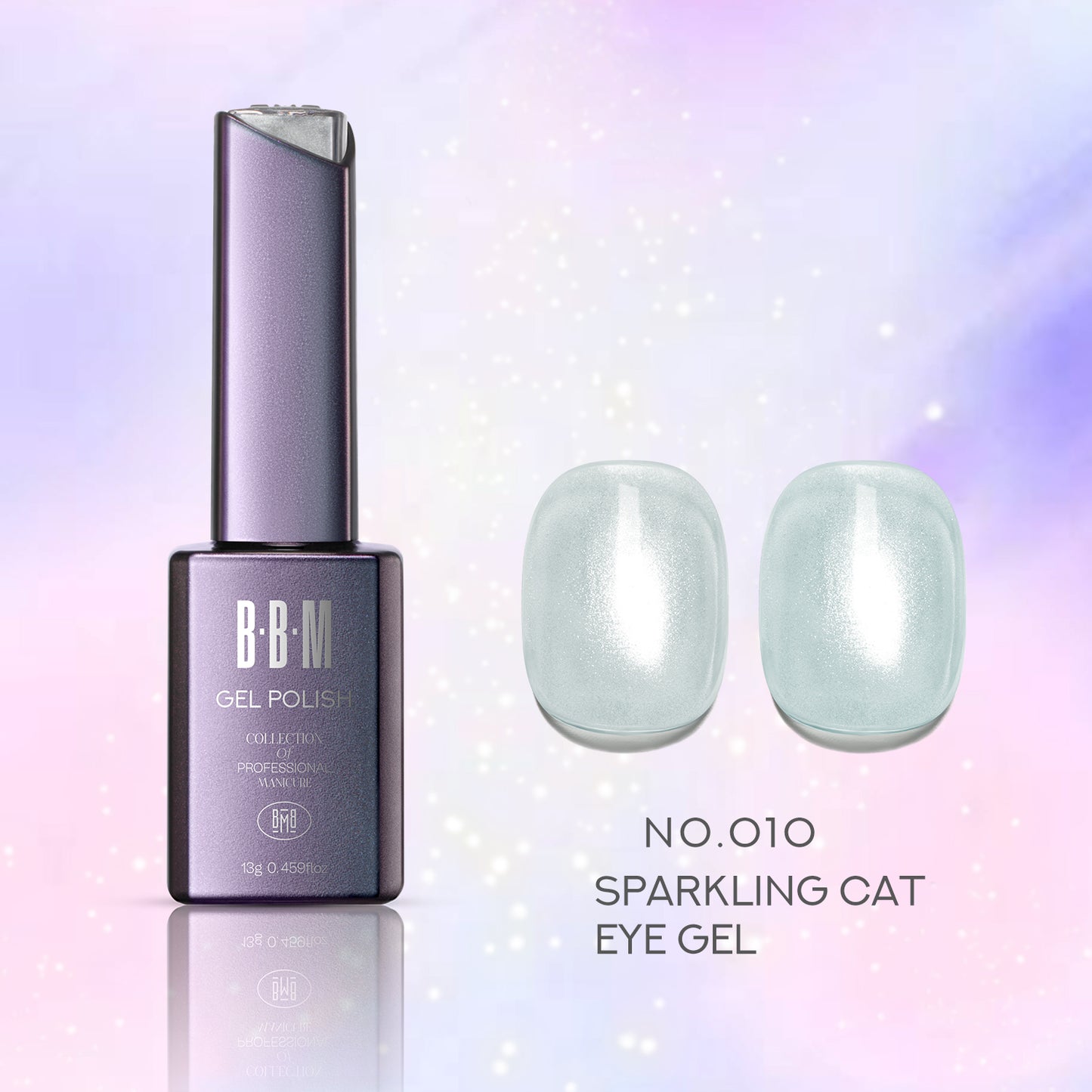 Sparkling Magnetic Cat Eye Gel Collection BBM 13ml set of 6