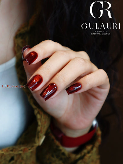 Gulauri Ruby Cat Eye Gel LIMITED EDITION (set of 3) HEMA & TPO FREE