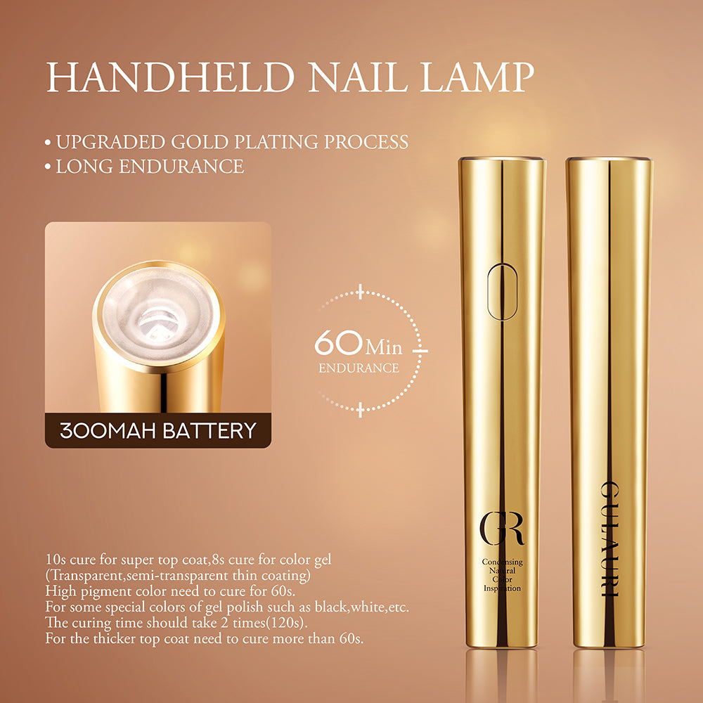 Handheld mini nail lamp professional grade 365 + 405NM