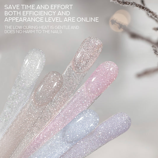 BBM Unruly Snowflake Base Coat HEMA & TPO FREE