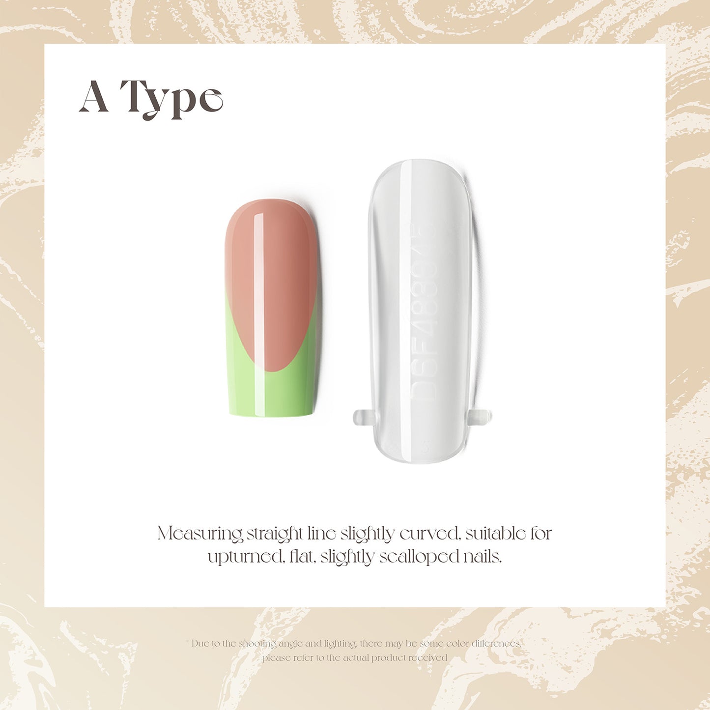 Curved Dual Forms – Style A | Short Extension & Natural Nail Shaping