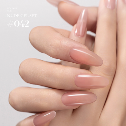 The Golden Age Nude Gel Collection 2 sets (9each set)