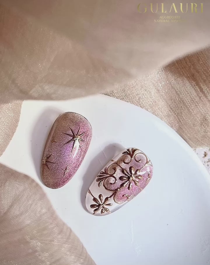 Nail art Cateye tutorial