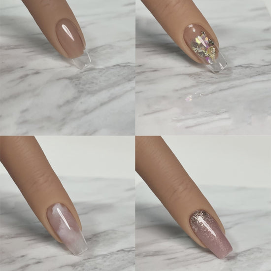 Video on product use and application nail art