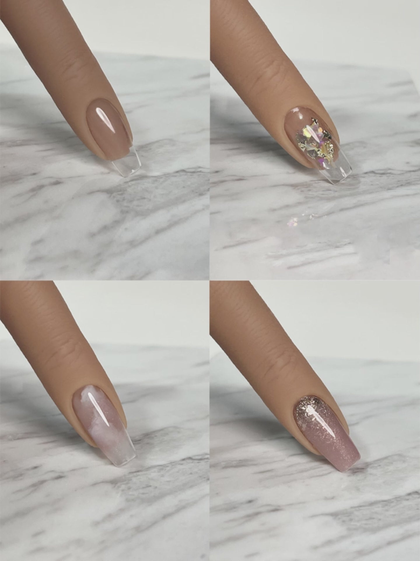 Video on product use and application nail art