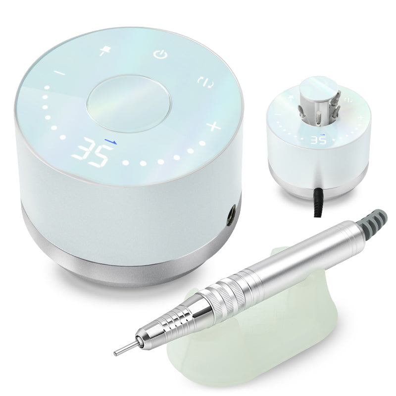 Light Gray E-File New Technology, Smart led digital display 35000RPM 80W