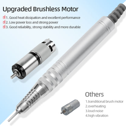 Lavender E-File New Technology, Smart led digital display 35000RPM 80W