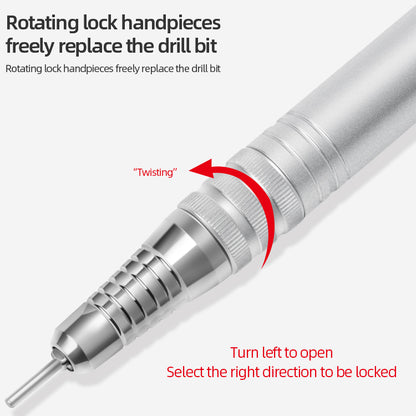 White Smoke E-File New Technology, Smart led digital display 35000RPM 80W