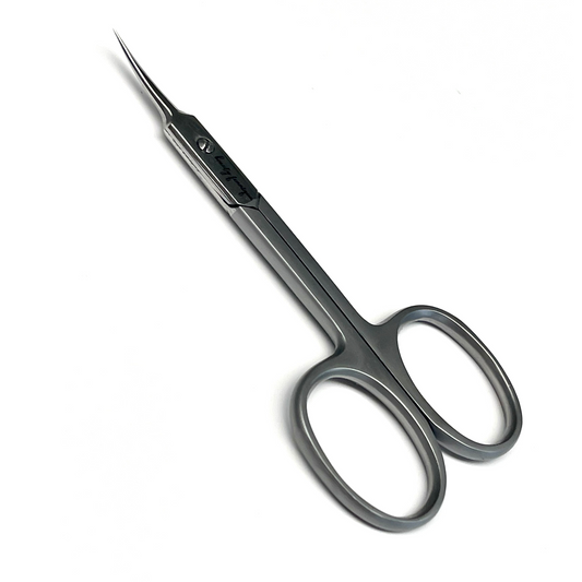 Russian style professional curved cuticle scossors