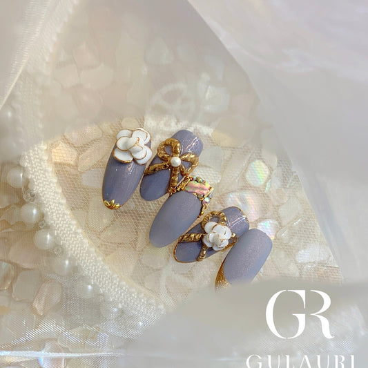 Gulauri Premium Gel Polish Shimmer Crystal Yarn #04