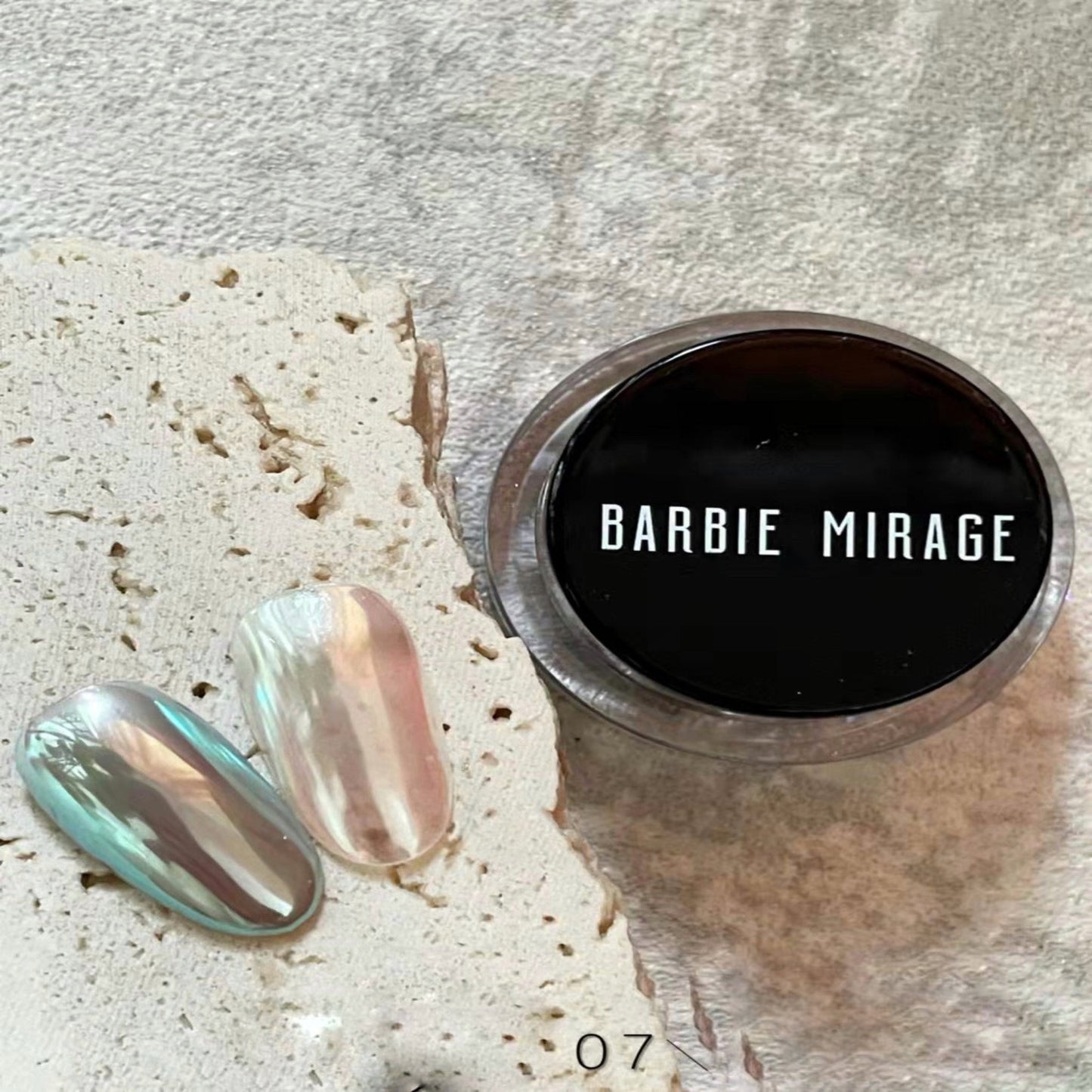 Pearl Chrome Powder in 3 shades Barbie Mirage