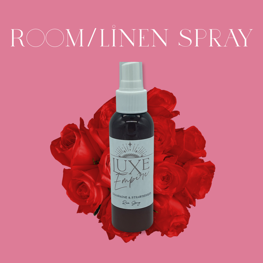 Rosy Brown Room/Linen Spray Champagne & Strawberries 125ml