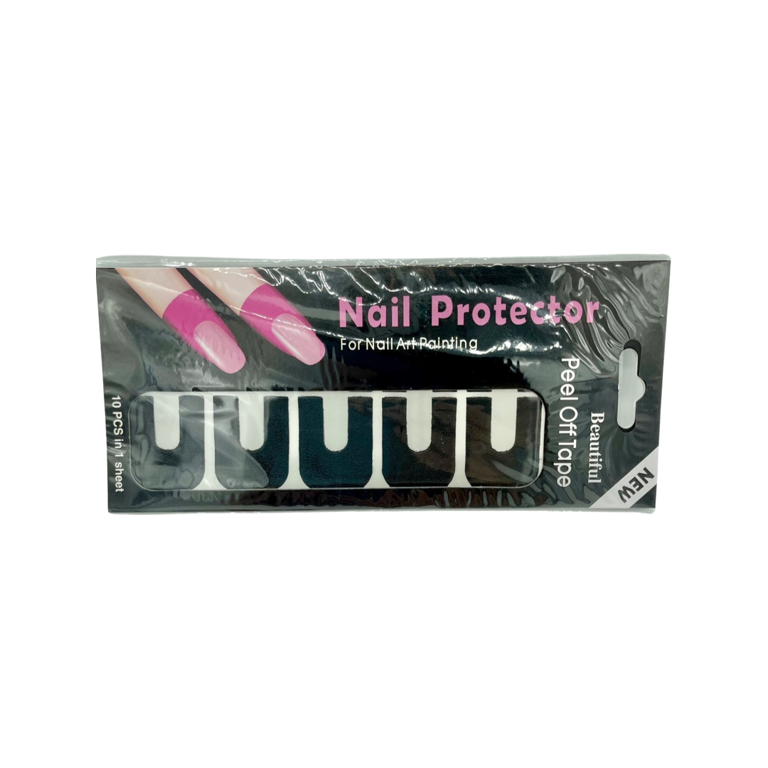 Dark Slate Gray Nail Cuticle Protector U Stick Peel Off Tape