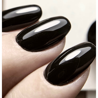 Black Hard Top Coat Self Healing Nail Gel 10g