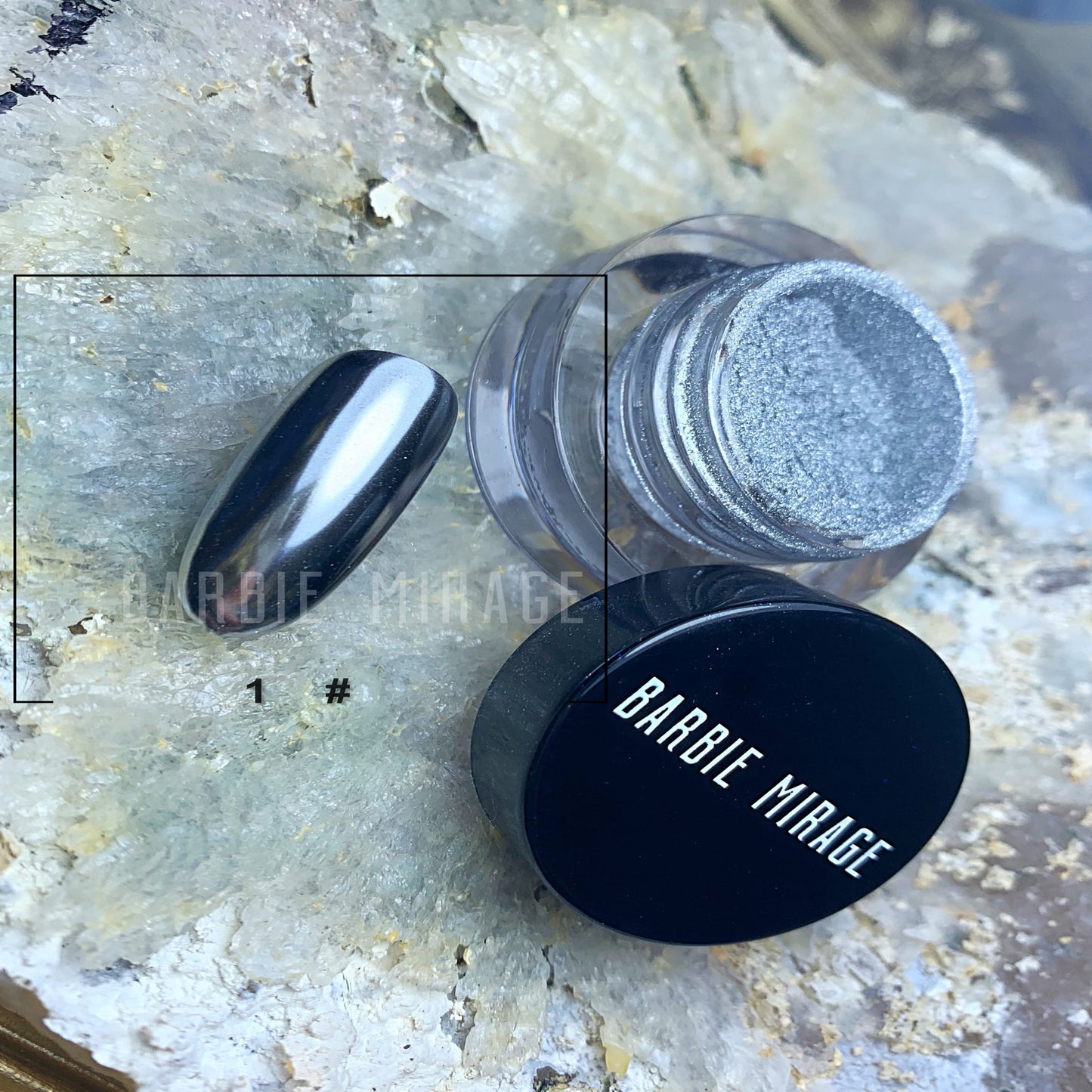 Gray Barbie Mirage Magic Mirror Powder Chrome