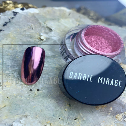 Dark Gray Barbie Mirage Magic Mirror Powder Chrome