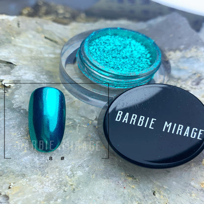 Light Slate Gray Barbie Mirage Magic Mirror Powder Chrome