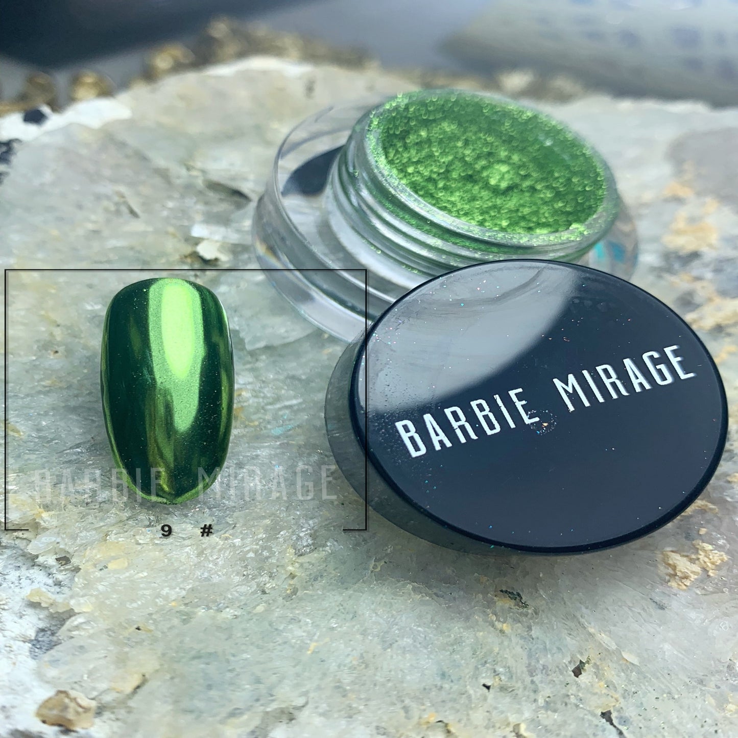 Gray Barbie Mirage Magic Mirror Powder Chrome