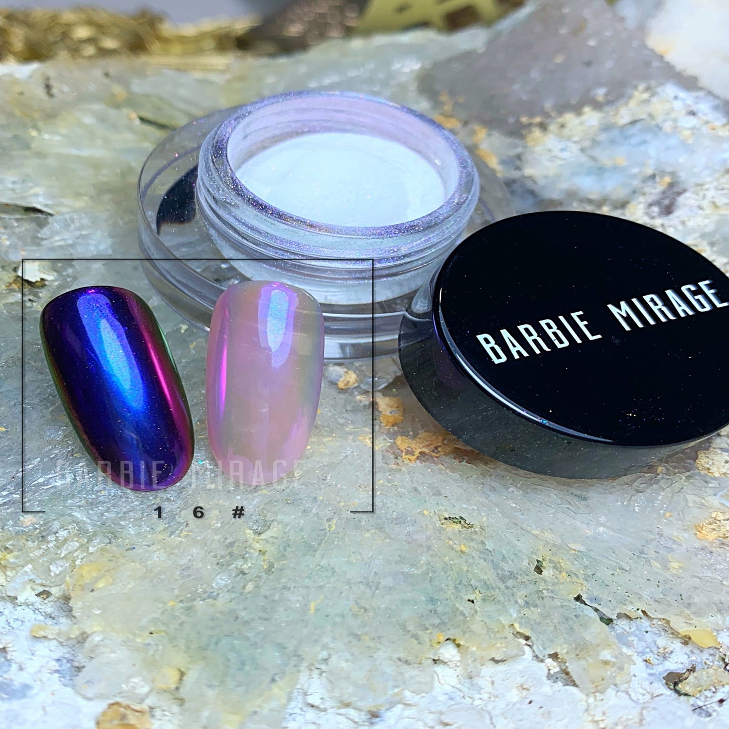 Gray Barbie Mirage Magic Mirror Powder Chrome